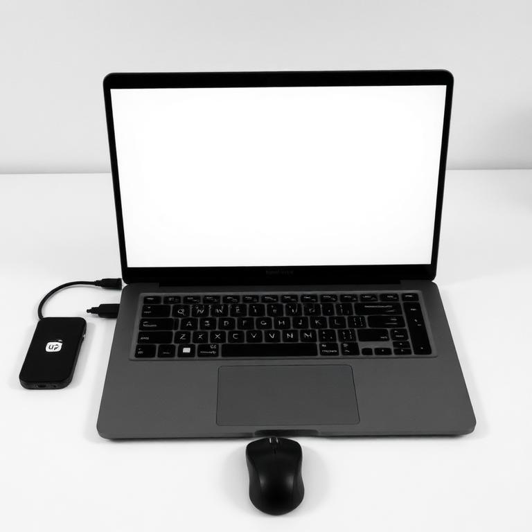 Laptop workspace