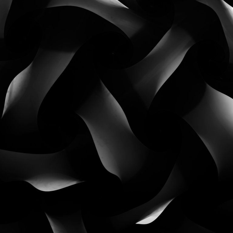 Dark flowing wave forms